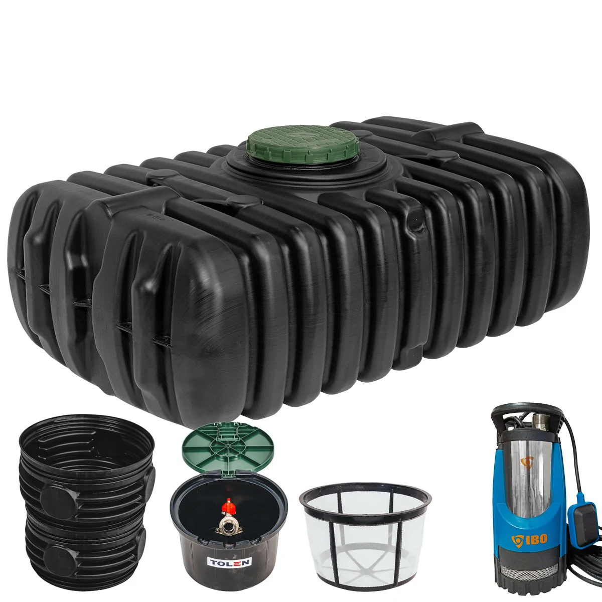 ZBIORNIK NA DESZCZÓWKĘ GRAF FLAT S 1500L SPECIAL