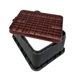 SKRZYNKA ZAWOROWA JUMBO HIDE BRĄZOWA NA 6 ZAWORÓW