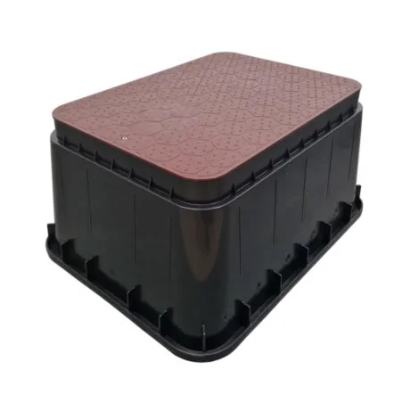 SKRZYNKA ZAWOROWA JUMBO HIDE BRĄZOWA NA 6 ZAWORÓW