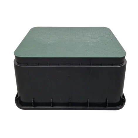 SKRZYNKA ZAWOROWA JUMBO HIDE ZIELONA NA 6 ZAWORÓW