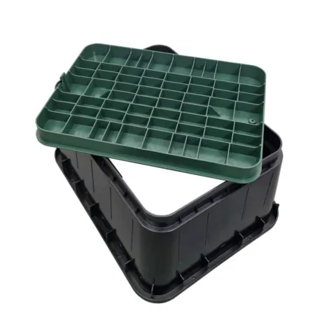 SKRZYNKA ZAWOROWA JUMBO HIDE ZIELONA NA 6 ZAWORÓW