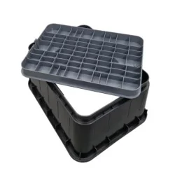 SKRZYNKA ZAWOROWA JUMBO HIDE SZARA NA 6 ZAWORÓW