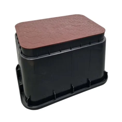 SKRZYNKA ZAWOROWA STANDARD HIDE BRĄZOWA NA 4 ZAWORY