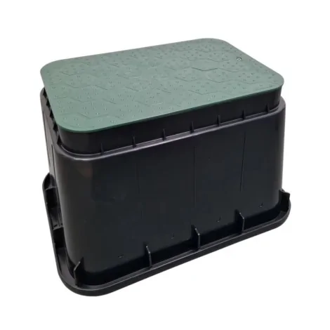 SKRZYNKA ZAWOROWA STANDARD HIDE ZIELONA NA 4 ZAWORY