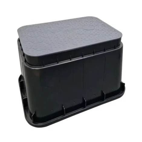 SKRZYNKA ZAWOROWA STANDARD HIDE SZARA NA 4 ZAWORY