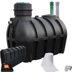 PRZYDOMOWA OCZYSZCZALNIA ŚCIEKÓW - DELFIN 8 TUNELOWA 3000L PRZYDOMOWA OCZYSZCZALNIA ŚCIEKÓW - DELFIN 8 TUNELOWA 3000L