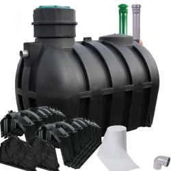 OCZYSZCZALNIA PRZYDOMOWA DELFIN 8 TUNELOWA 3000L