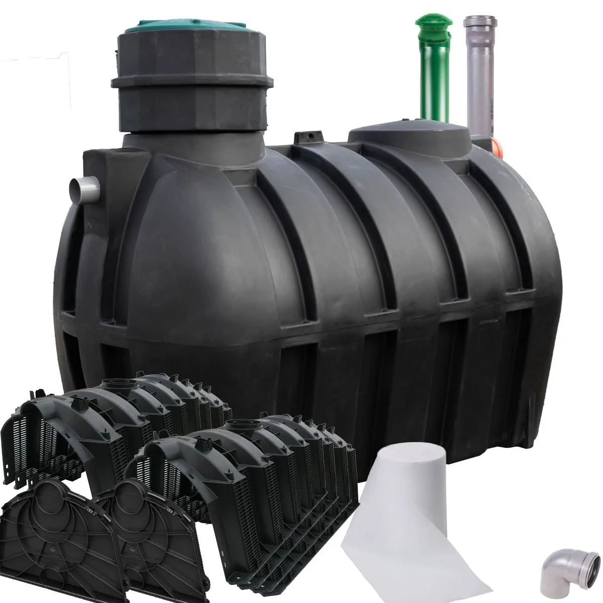 OCZYSZCZALNIA PRZYDOMOWA DELFIN 8 TUNELOWA 3000L