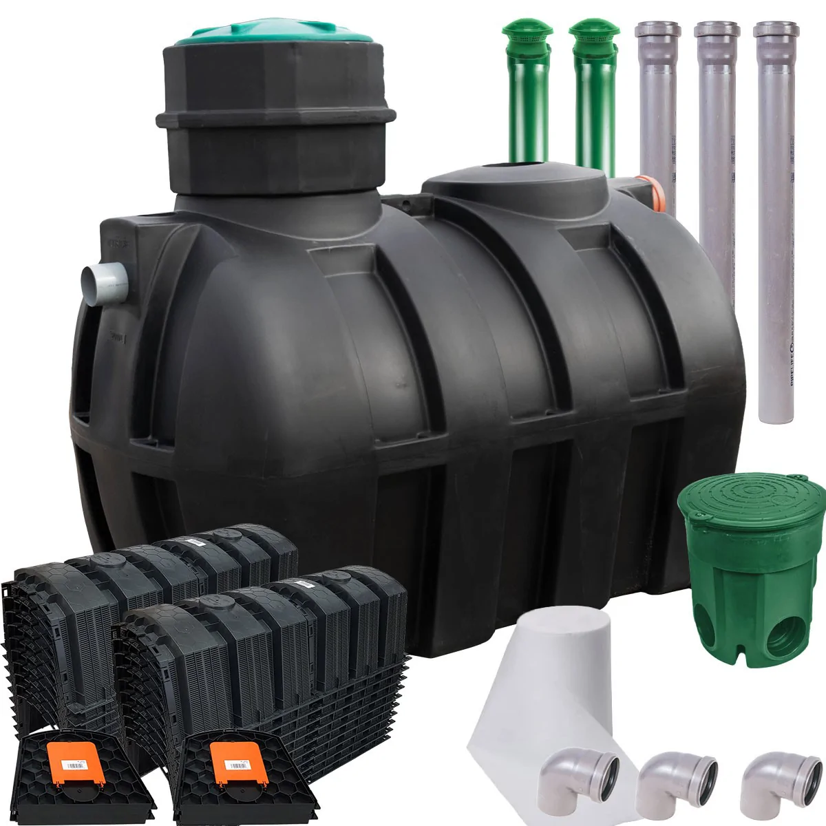 PRZYDOMOWA OCZYSZCZALNIA 10 TUNELOWA DELFIN - 2000L