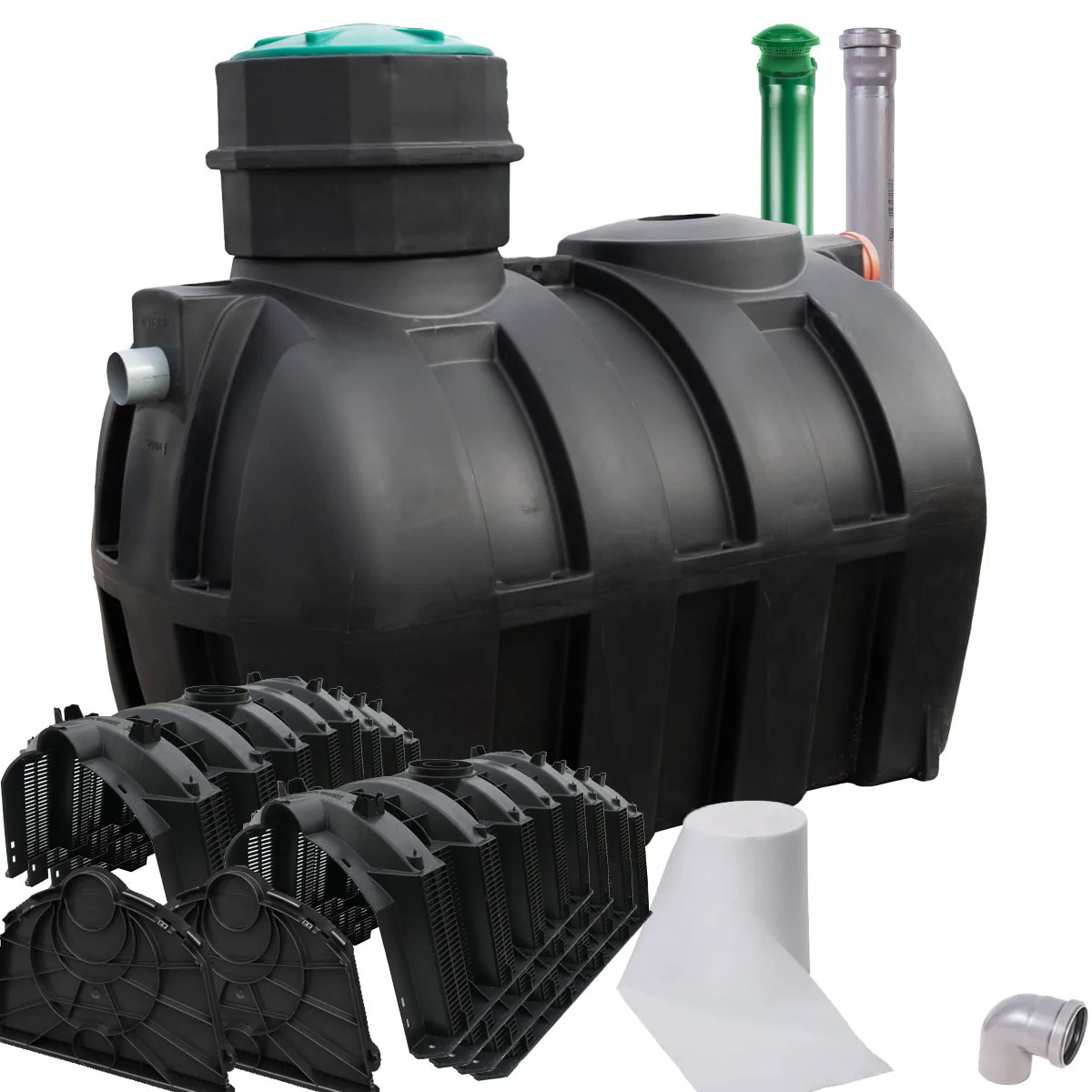 OCZYSZCZALNIA PRZYDOMOWA DELFIN 10 TUNELOWA 2000L