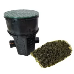 FILTR DOCZYSZCZAJĄCY ŚCIEKI D400 AQ - STUDZIENKA DRENAŻOWA Z FILTREM