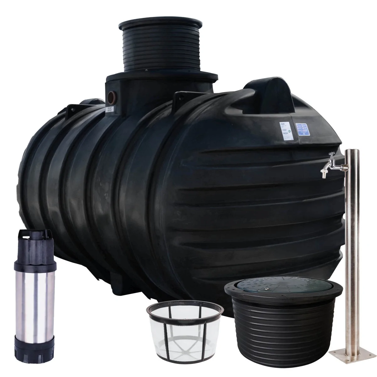 ZBIORNIK KINGSPAN NA WODĘ DESZCZOWĄ OGRÓD PROFESSIONAL+ 10000L