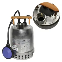 Przepompownia Ścieków 150/190 z Pompą QBO45 INOX 140 l/min Studnia 150L