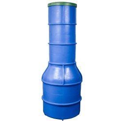 Przepompownia Ścieków studnia 345l Pompa Pedrollo Top 2 Vortex 180 l/min