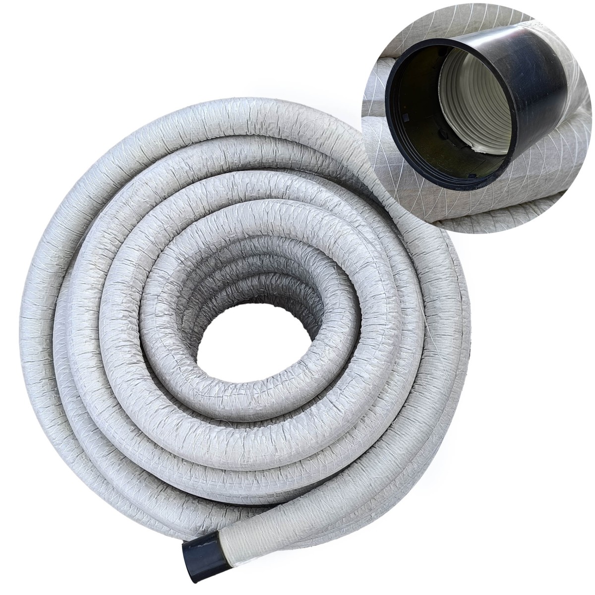 RURA DRENARSKA W OTULINIE FI 100 / 50 m DO ODPROWADZANIA WODY