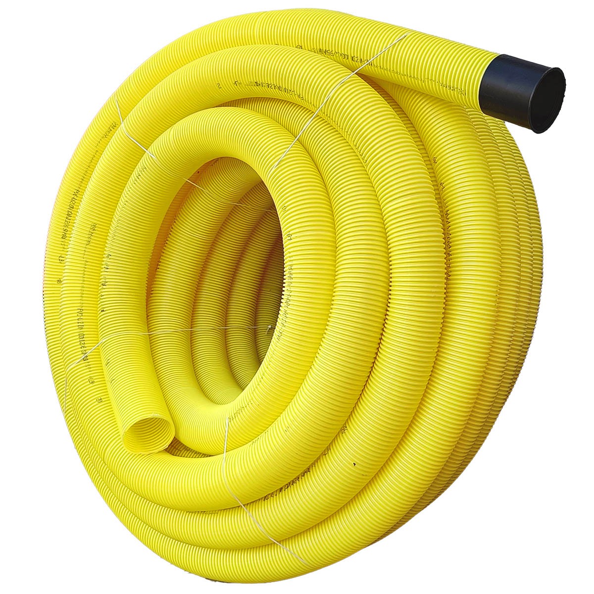 RURA DRENARSKA BEZ OTWORÓW PEŁNA FI 100 / 50 m DO ODPROWADZANIA WODY