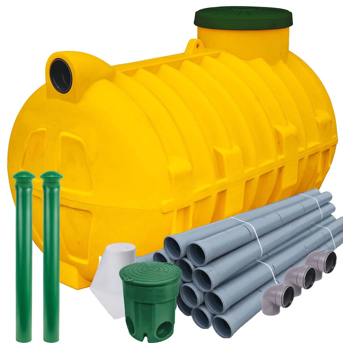 OCZYSZCZALNIA PRZYDOMOWA MARSEPLAST DRENAŻ 18mb 2000L