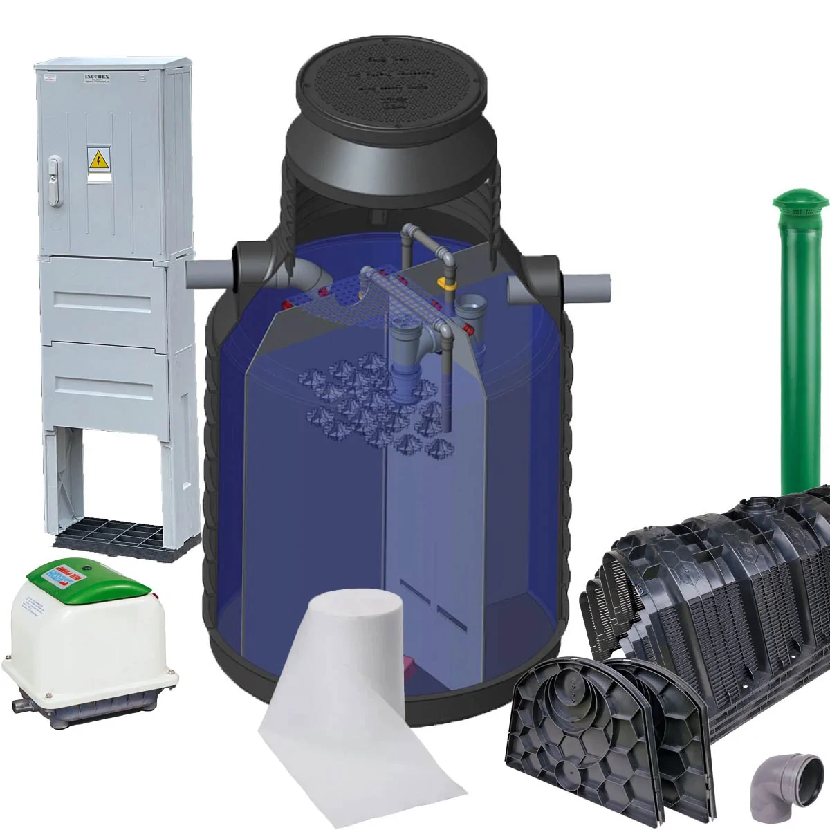 OCZYSZCZALNIA BIOLOGICZNA JFC AQUA A1 4 TUNELE