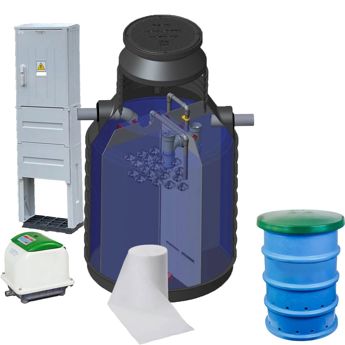 OCZYSZCZALNIA BIOLOGICZNA JFC AQUA A1 STUDNIA CHŁONNA