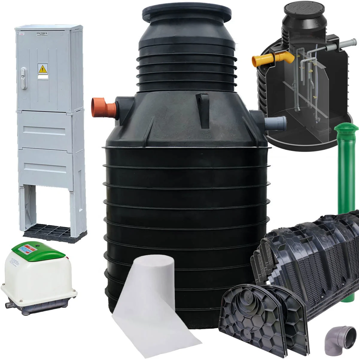 OCZYSZCZALNIA BIOLOGICZNA JFC HYDRO H1 4 TUNELE