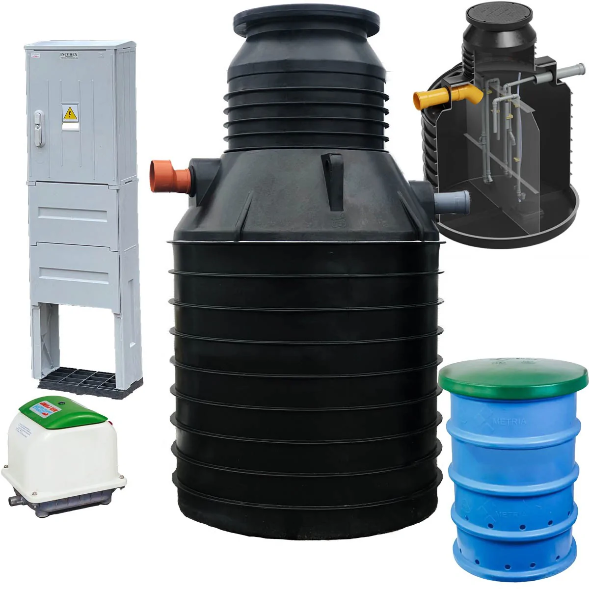 OCZYSZCZALNIA BIOLOGICZNA JFC HYDRO H1 STUDNIA CHŁONNA