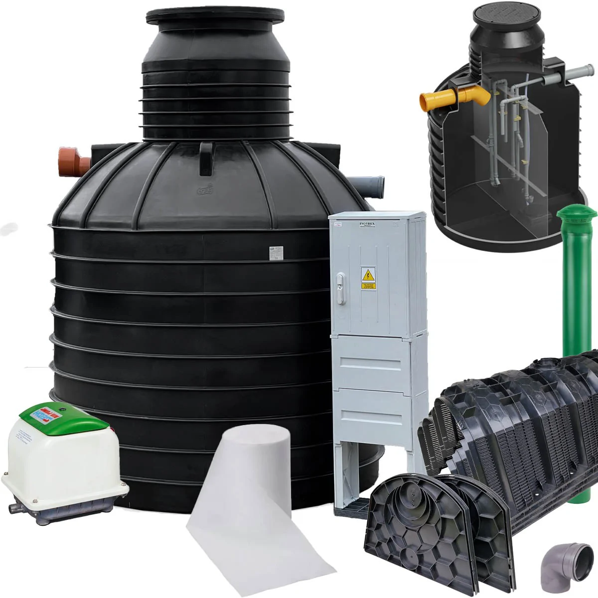 OCZYSZCZALNIA BIOLOGICZNA JFC HYDRO H2 4 TUNELE