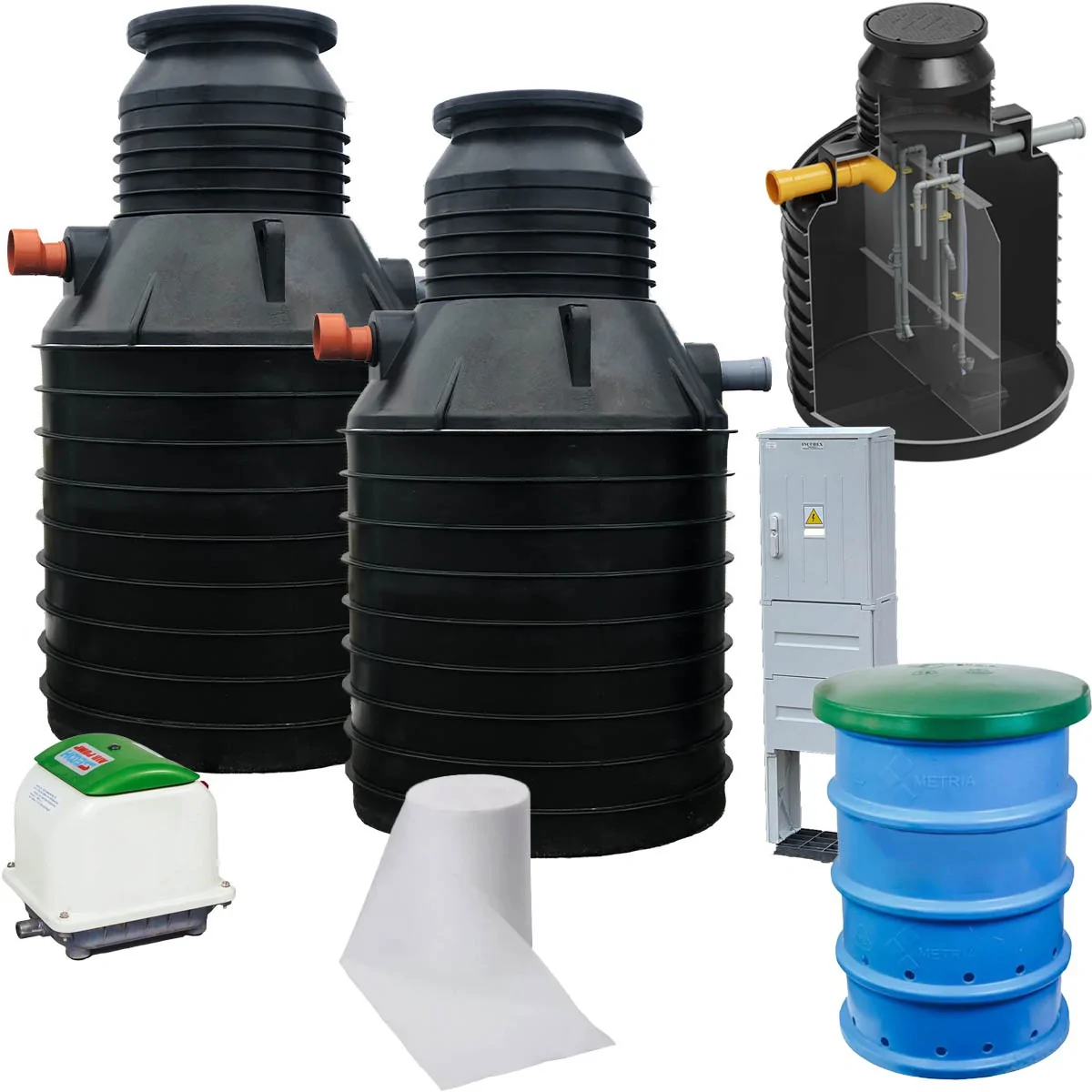 OCZYSZCZALNIA BIOLOGICZNA JFC HYDRO H6 STUDNIA CHŁONNA