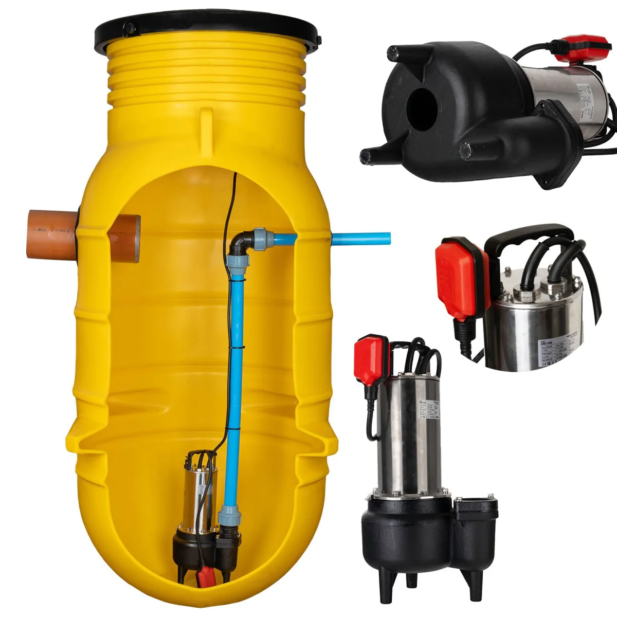 Przepompownia Ścieków Pompa IBO LIRA 1300 ZP 800