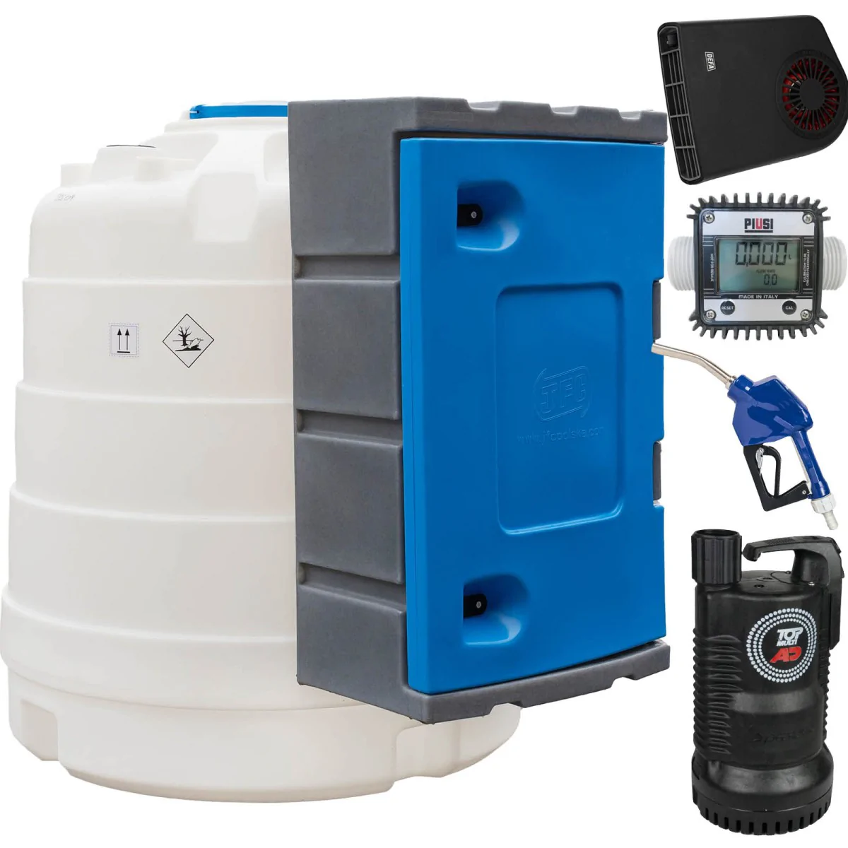 DYSTRYBUTOR DO AD BLUE ZAMYKANY ZBIORNIK 2500L PROFESSIONAL+