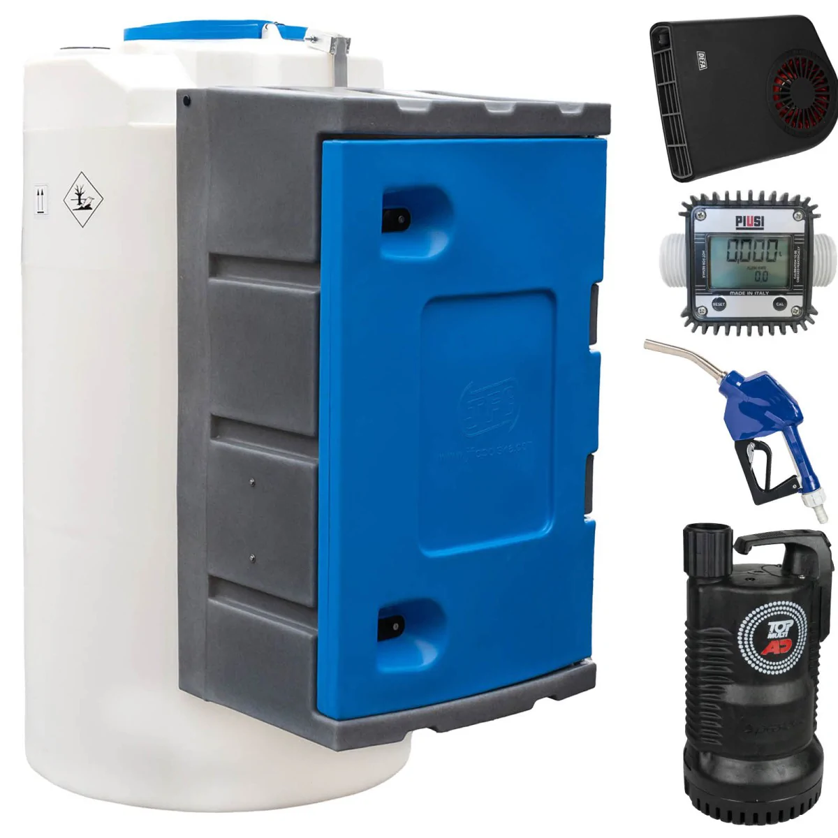 Dystrybutor do AdBlue zamykany zbiornik 1600l Professional +