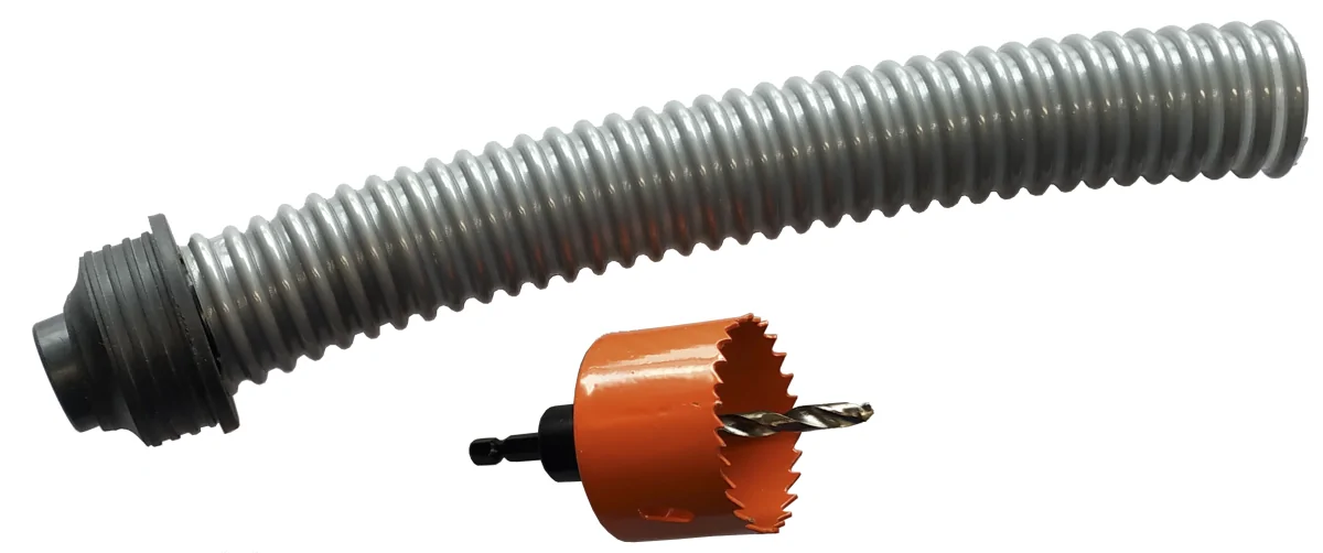 ZESTAW POŁĄCZENIOWY ZBIERACZ BEZ ZDEJMOWANEJ POKRYWY Z WYRZYNARKĄ 9001500 MPI