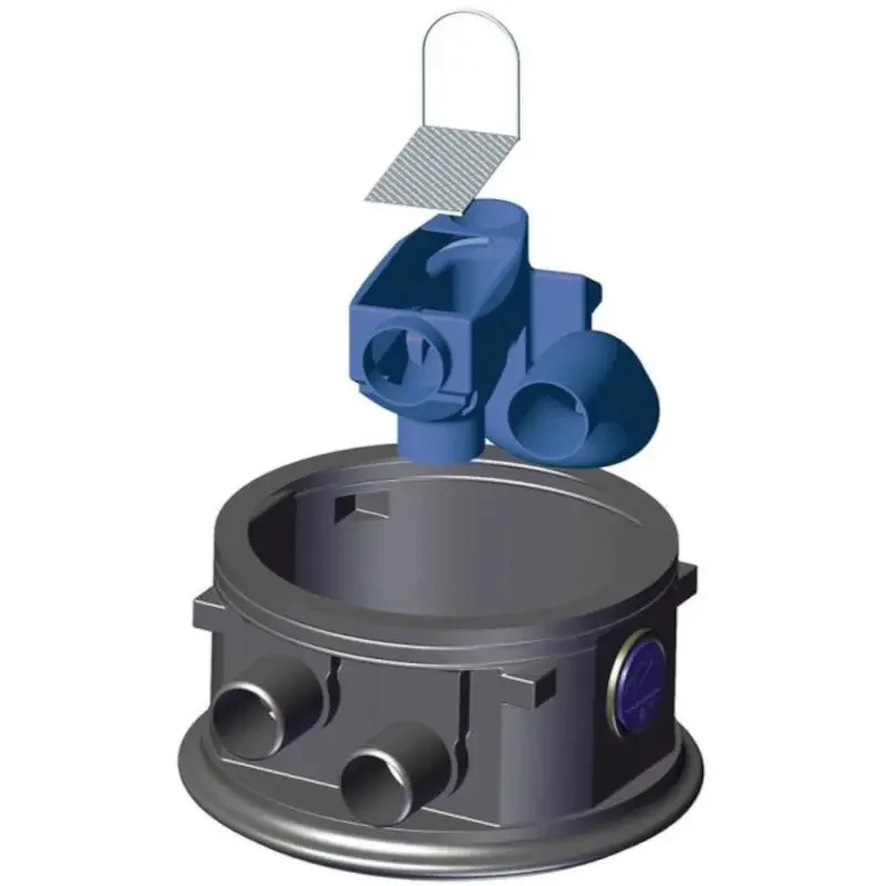 NADSTAWKA DO ZBIORNIKA REWATEC Z FILTREM PRZEPŁYWOWYM Ø 600 mm H350mm RWZT2171 MPI