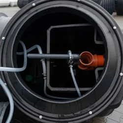 PRZYDOMOWA OCZYSZCZALNIA ŚCIEKÓW KINGSPAN BIOAIR 2 NA 6 OS. STUDNIA CHŁONNA