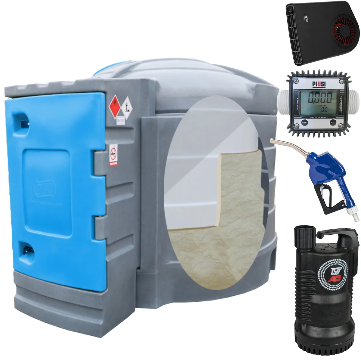 DYSTRYBUTOR DO AD BLUE DWUPŁASZCZOWY ZBIORNIK 5000L PROFESSIONAL