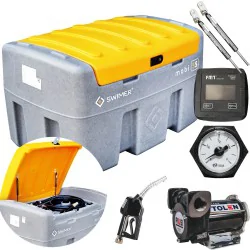 ZBIORNIK MOBILNY NA ON DESIEL ROPĘ 400L SWIMER CLASSIC ZBIORNIK MOBILNY NA ON DESIEL ROPĘ 400L SWIMER CLASSIC