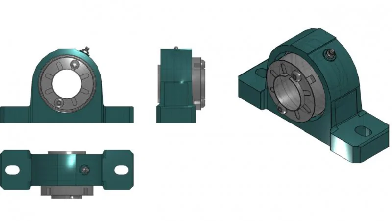 Łożysko kulowe BioDisc® BD/ BG/ BF po stronie silnika 0012296
