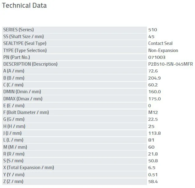 Łożysko kulowe BioDisc® BD/ BG/ BF po stronie silnika 0012296