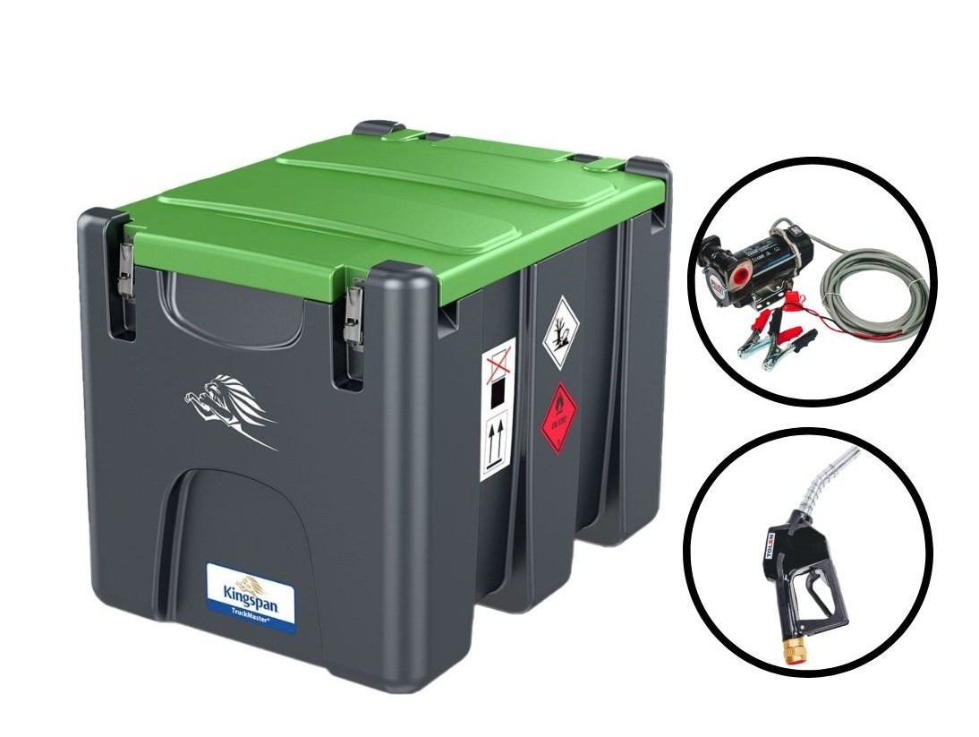 ZBIORNIK MOBILNY NA OLEJ ON TRUCKMASTER BEZ LICZNIKA POMPA 12V 200L