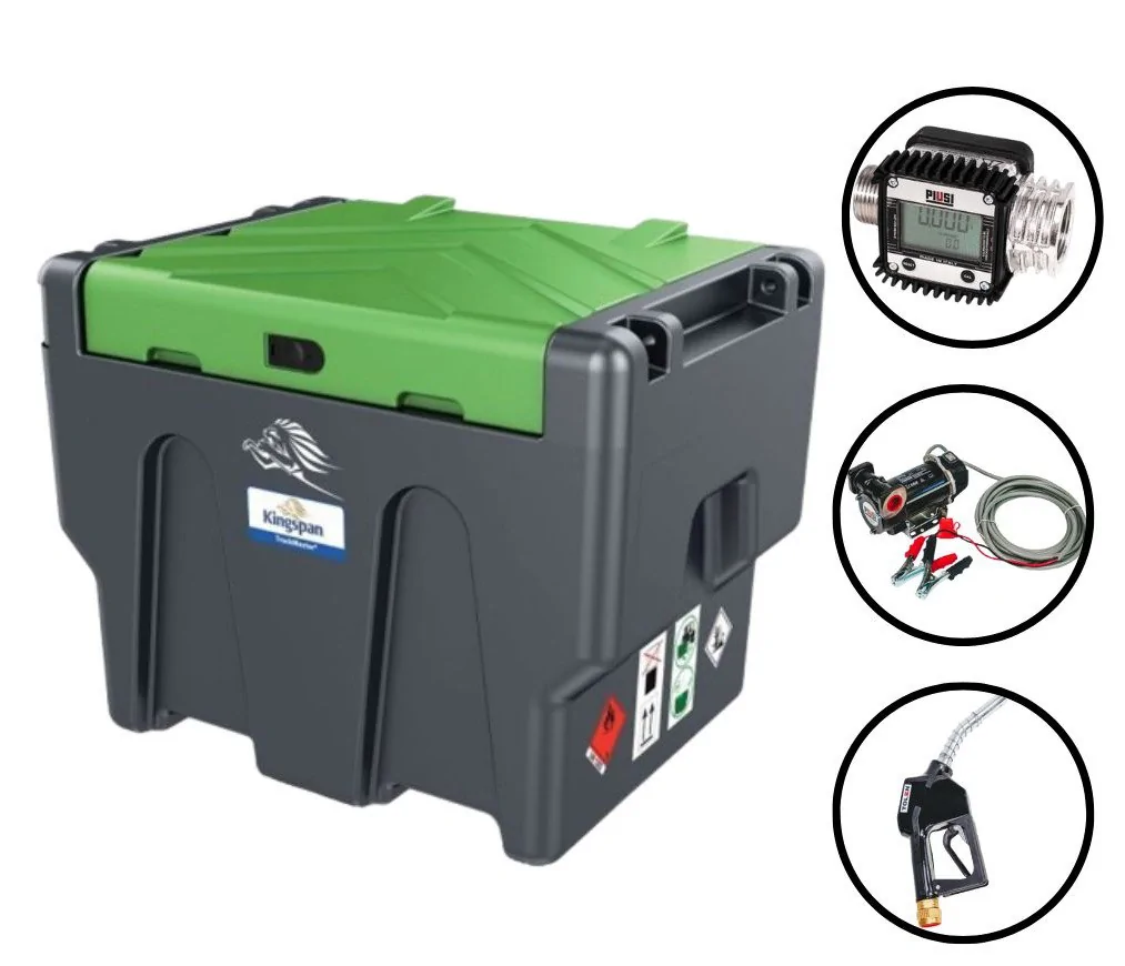 ZBIORNIK MOBILNY NA OLEJ ON TRUCKMASTER 430L POMPA 12V