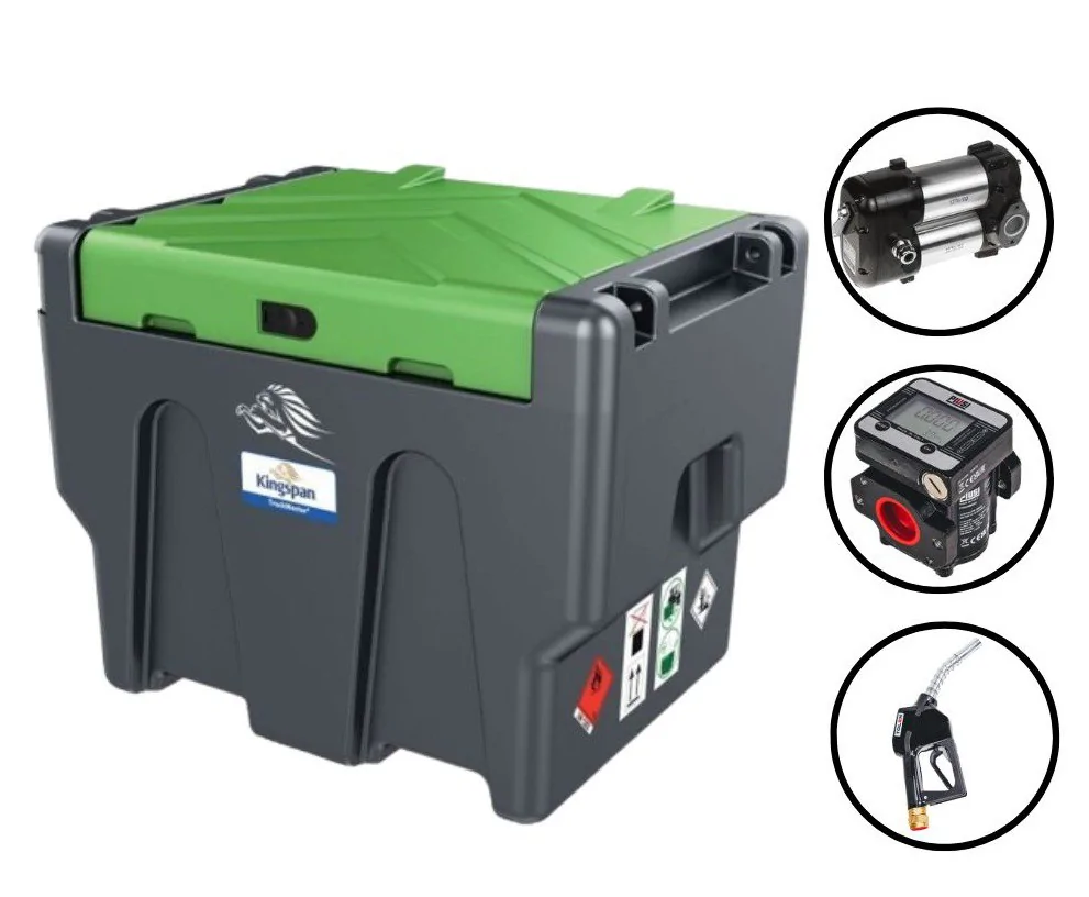 ZBIORNIK MOBILNY NA OLEJ ON TRUCKMASTER 430L BI-PUMP 12V LICZNIK K600