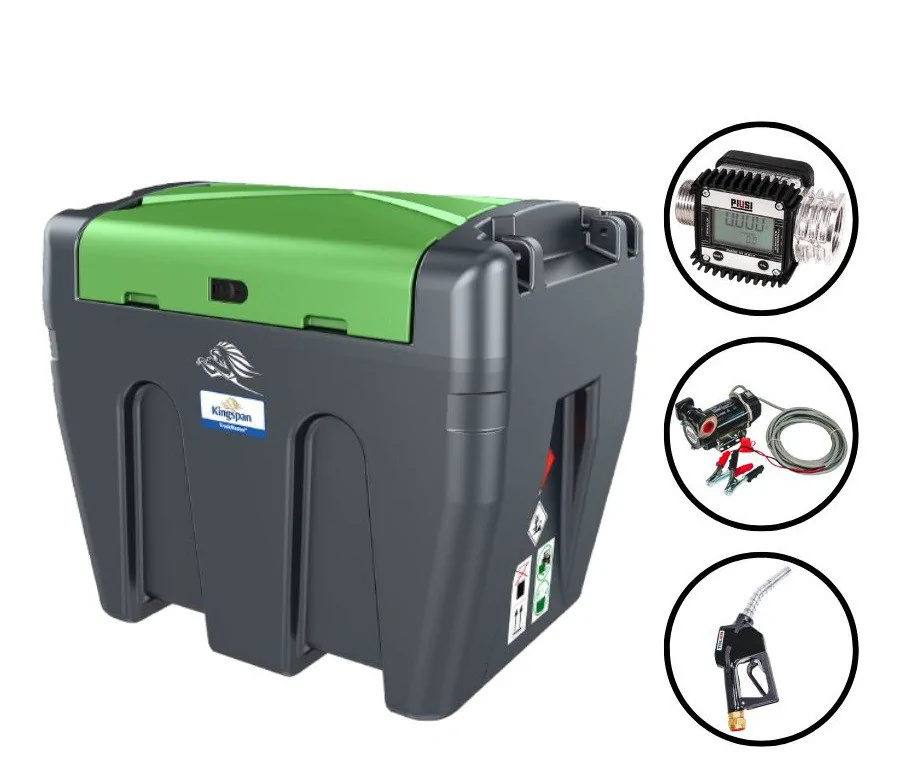 ZBIORNIK MOBILNY NA OLEJ ON TRUCKMASTER 900L POMPA 12V