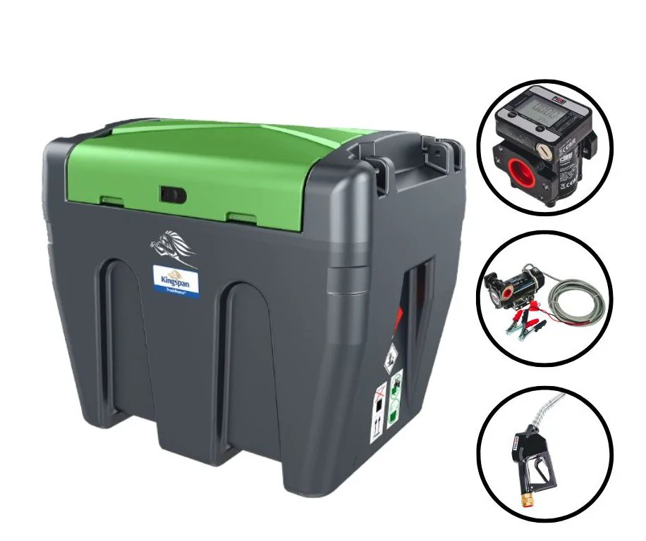 ZBIORNIK MOBILNY NA OLEJ ON TRUCKMASTER 900L POMPA 12V LICZNIK K600