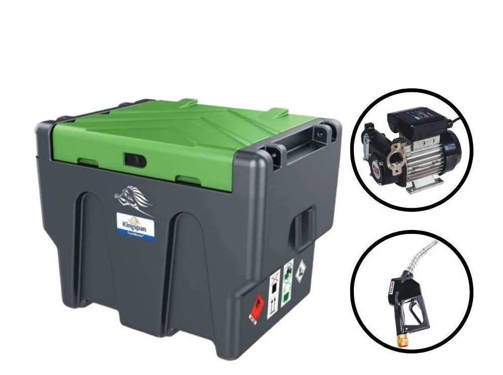 ZBIORNIK MOBILNY NA OLEJ ON TRUCKMASTER 430L POMPA 230V BEZ LICZNIKA