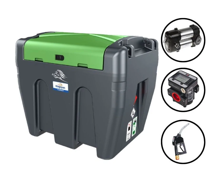 ZBIORNIK MOBILNY NA OLEJ ON TRUCKMASTER 900L BI-PUMP 12V LICZNIK K600