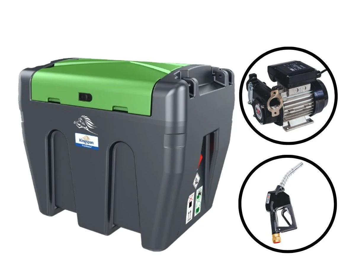 ZBIORNIK MOBILNY NA OLEJ ON TRUCKMASTER 900L POMPA 230V BEZ LICZNIKA