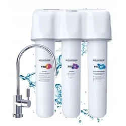 FILTR POD ZLEW AQUAPHOR ECO H PRO ZMIĘKCZANIE I MIKROFILTRACJA WODY ZESTAW