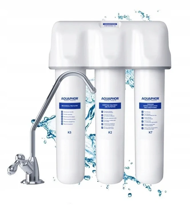ZESTAW FILTRÓW POD ZLEW AQUAPHOR KRYSZTAŁ A, K2 K5 K7