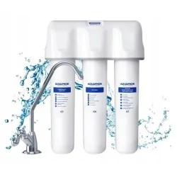 FILTR WODY PITNEJ AQUAPHOR KRYSZTAŁ H ZMIĘKCZAJĄCY Z WKŁADAMI POD ZLEW