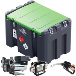 ZBIORNIK MOBILNY NA OLEJ ON TRUCKMASTER 440L + LICZNIK, POMPA 24V/12V