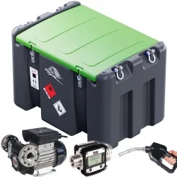 ZBIORNIK MOBILNY NA OLEJ ON TRUCKMASTER 440L + LICZNIK, POMPA 230V